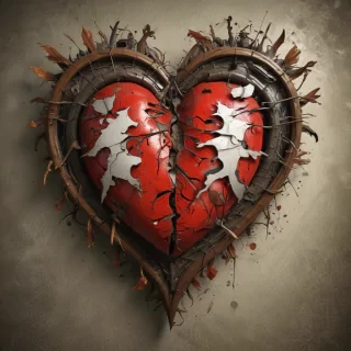 wallpaper broken heart images