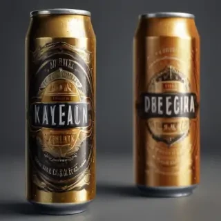 beer can mockup