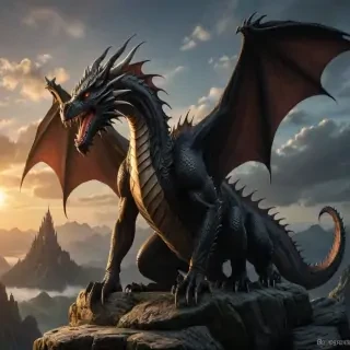 dragon backround