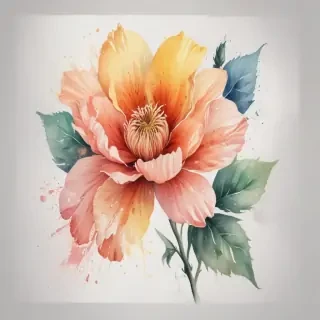 watercolor flower png
