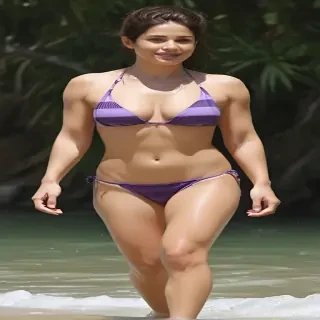 Sarah Shahi in bikini