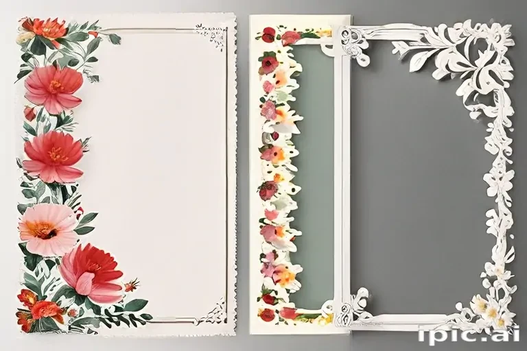 floral page borders
