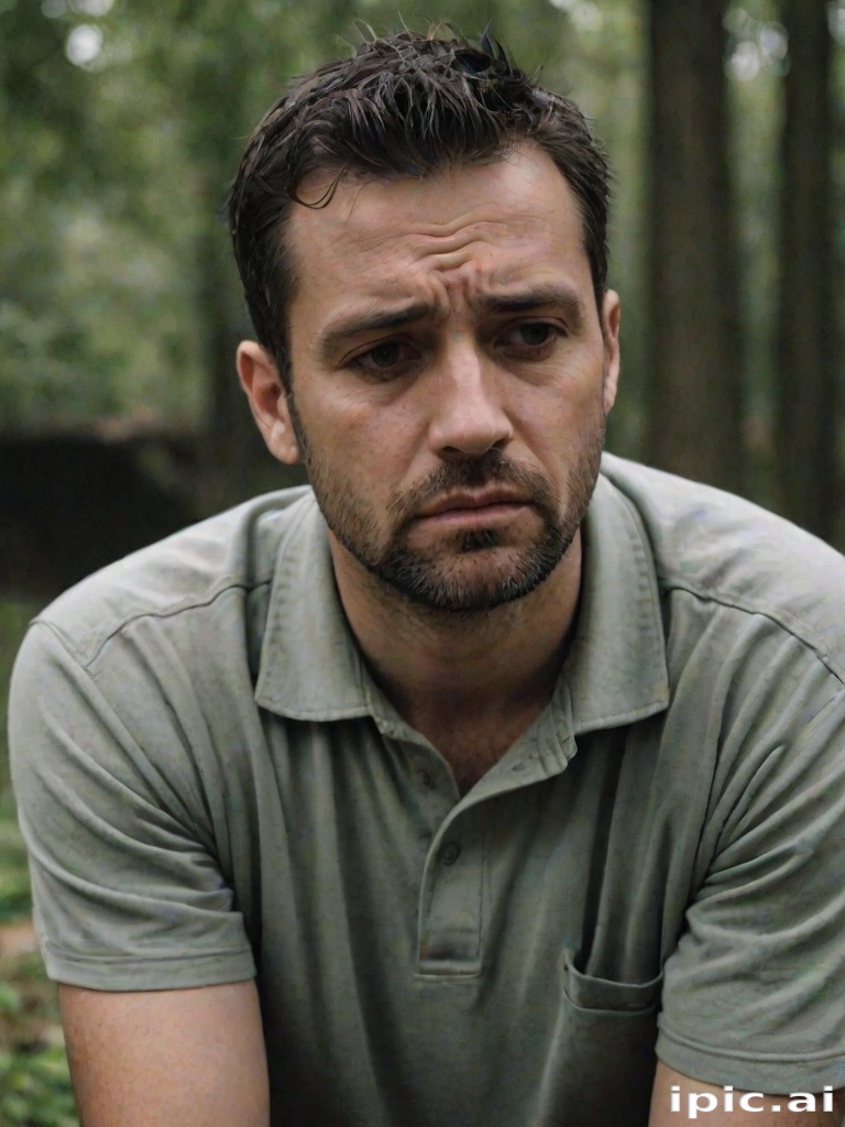 man in sad