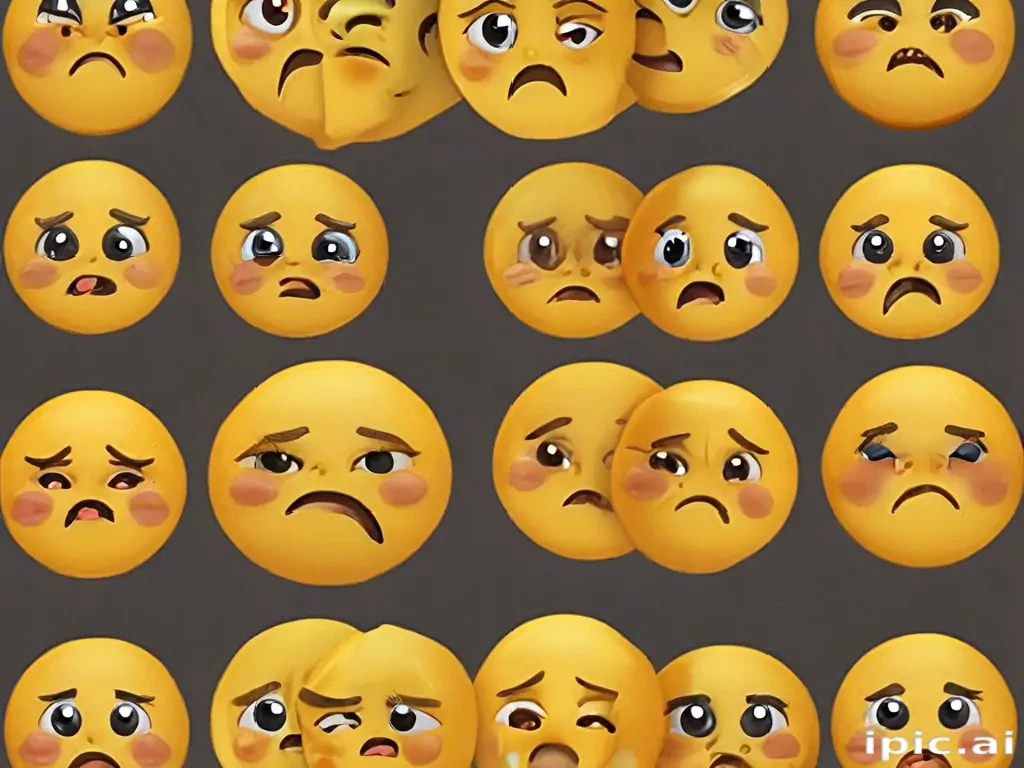 sad face emoji