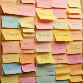 sticky notes png transparent