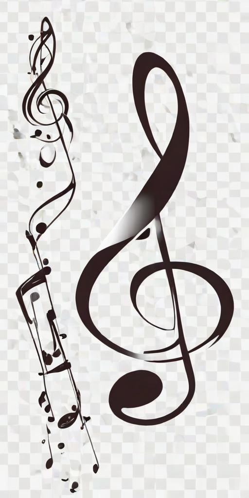 music note transparent background