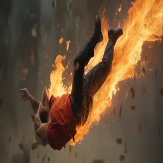 aesthetic falling