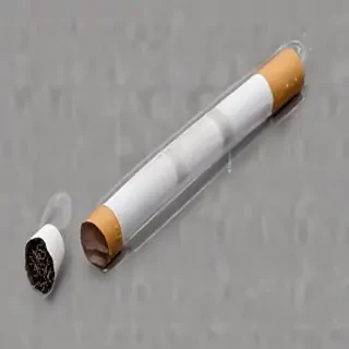 transparent cigarette