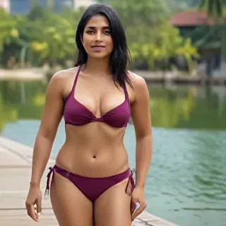 indian mom bikini