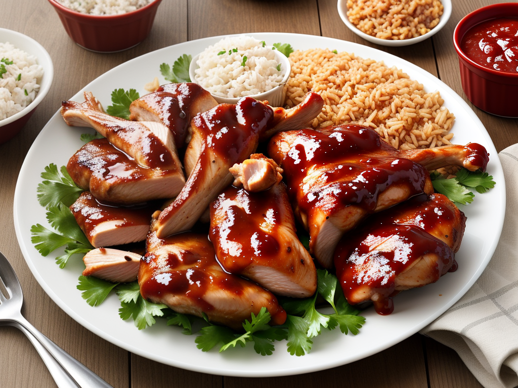 what to eat with bbq chicken