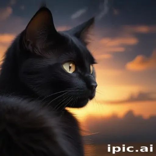 cute black cat wallpaper