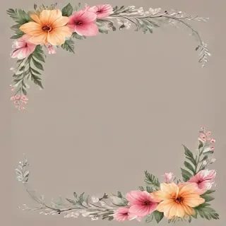 floral border png
