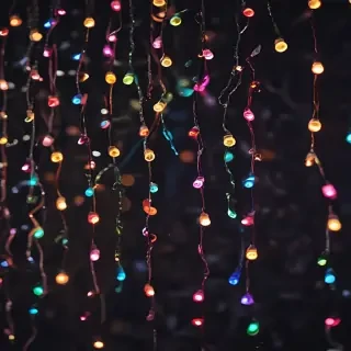 christmas lights iphone wallpaper