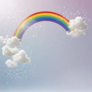 rainbow transparent background