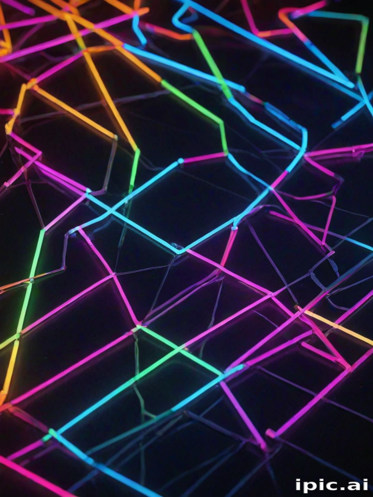 neon colorful background