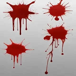 blood splatters png