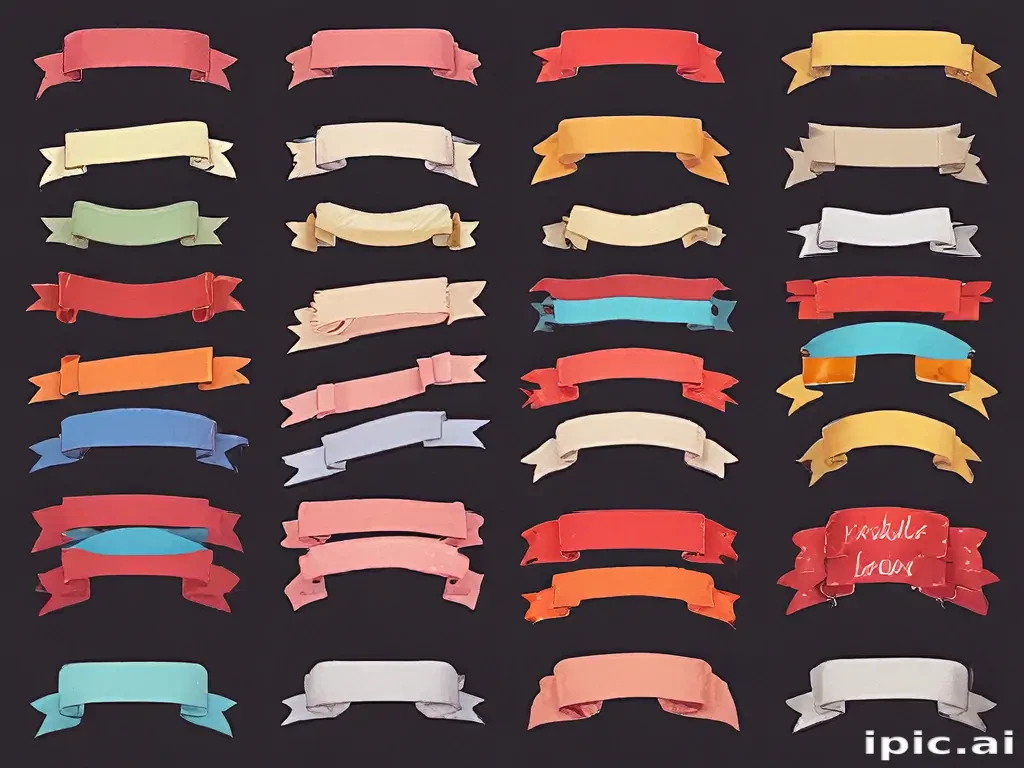 ribbons png