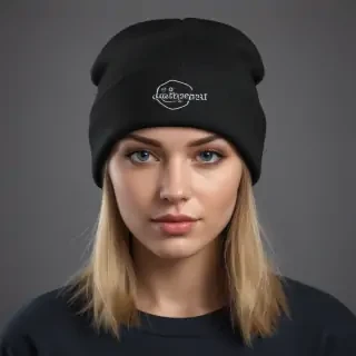 beanie mockup free