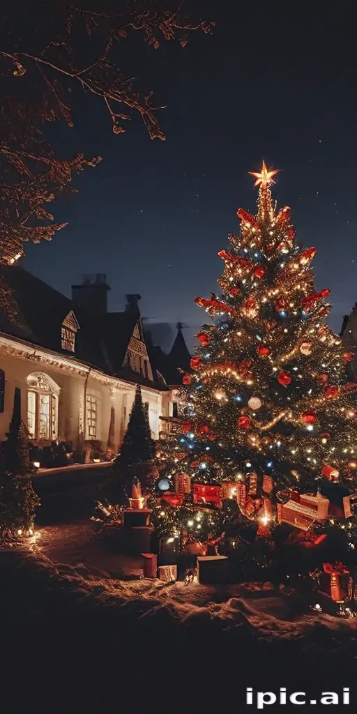 aesthetic christmas iphone wallpaper