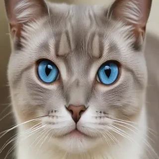 ojos azules cat breed
