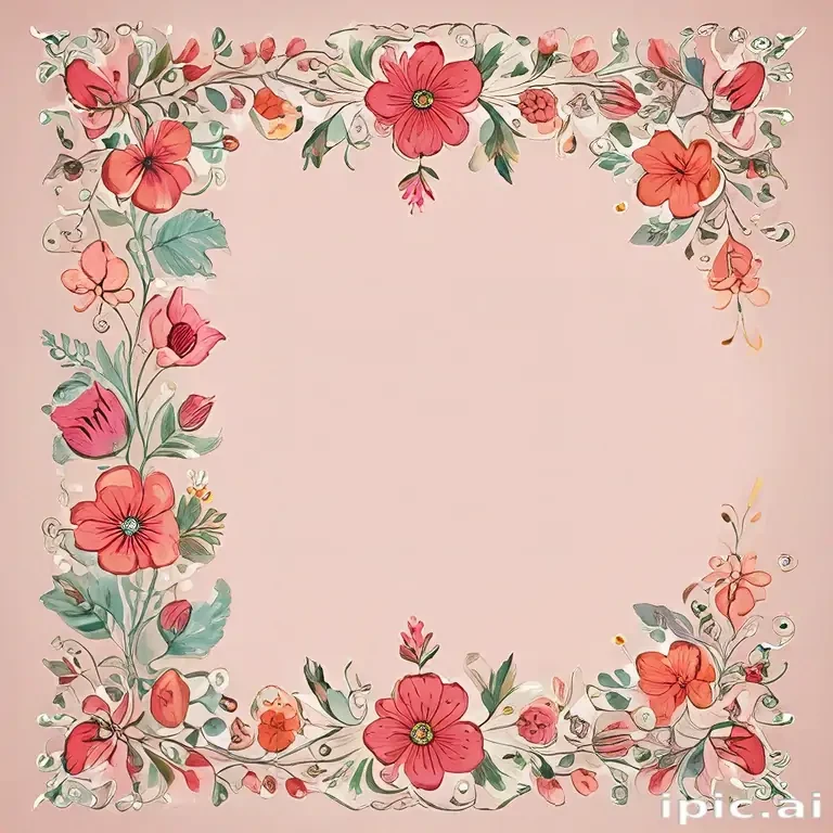 clipart floral border