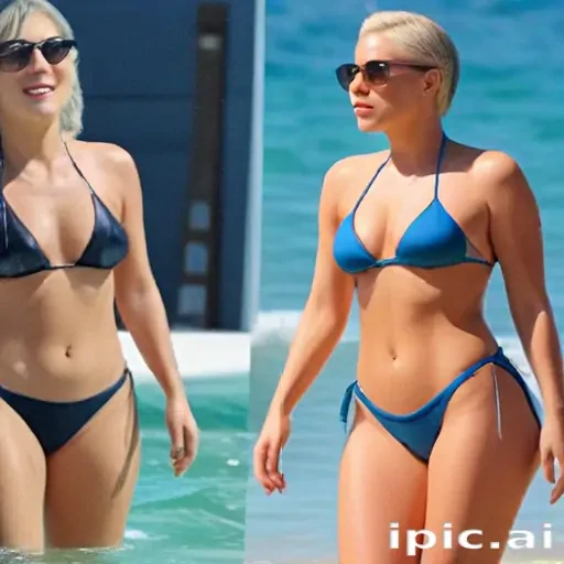 Lady Gaga in bikini