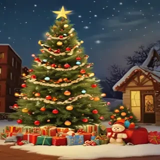 merry christmas images vintage