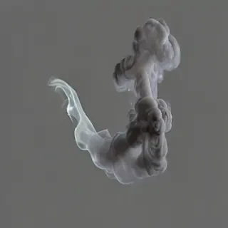 smoke no background