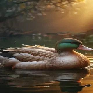 duck background