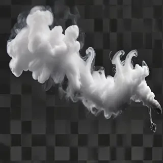 smoke white png
