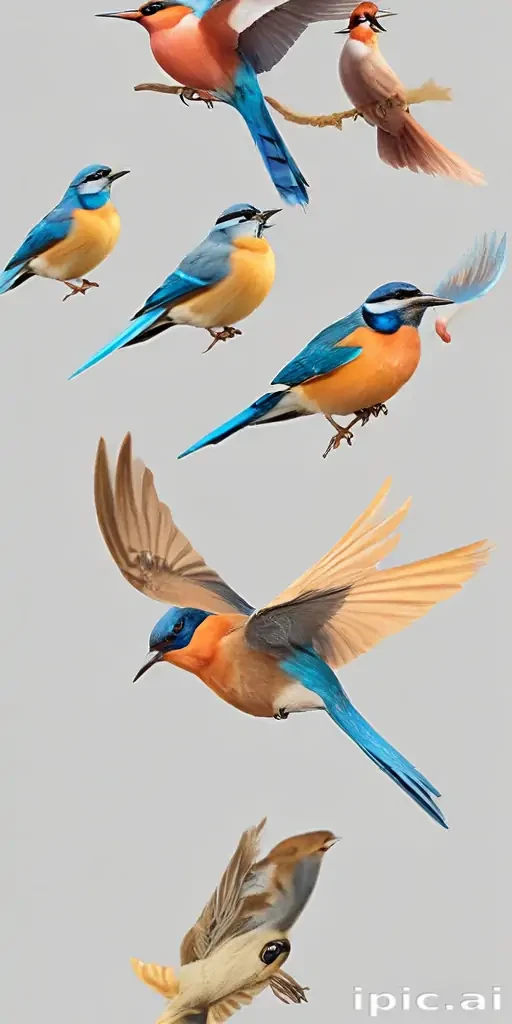 birds transparent background