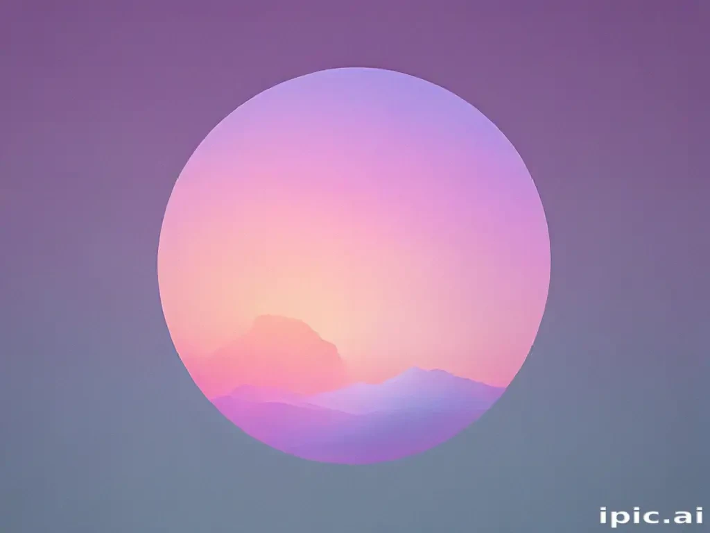 aesthetic aura gradient