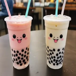 boba tea cute