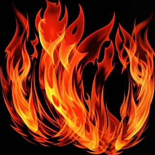 flames transparent background