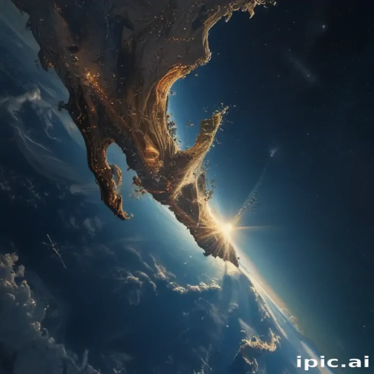 earth from space