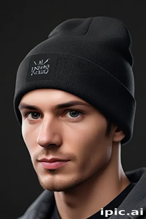 beanie mockup png