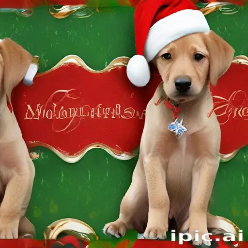 christmas dog backgrounds