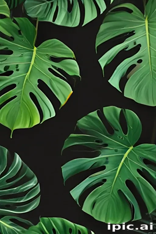 monstera background