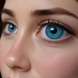 cute blue