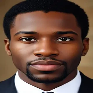 black man
