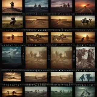 film strip template