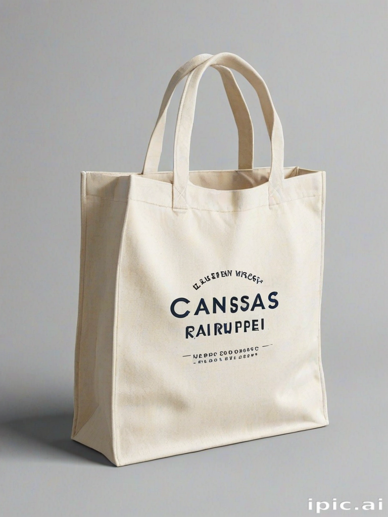 canvas bag mockup
