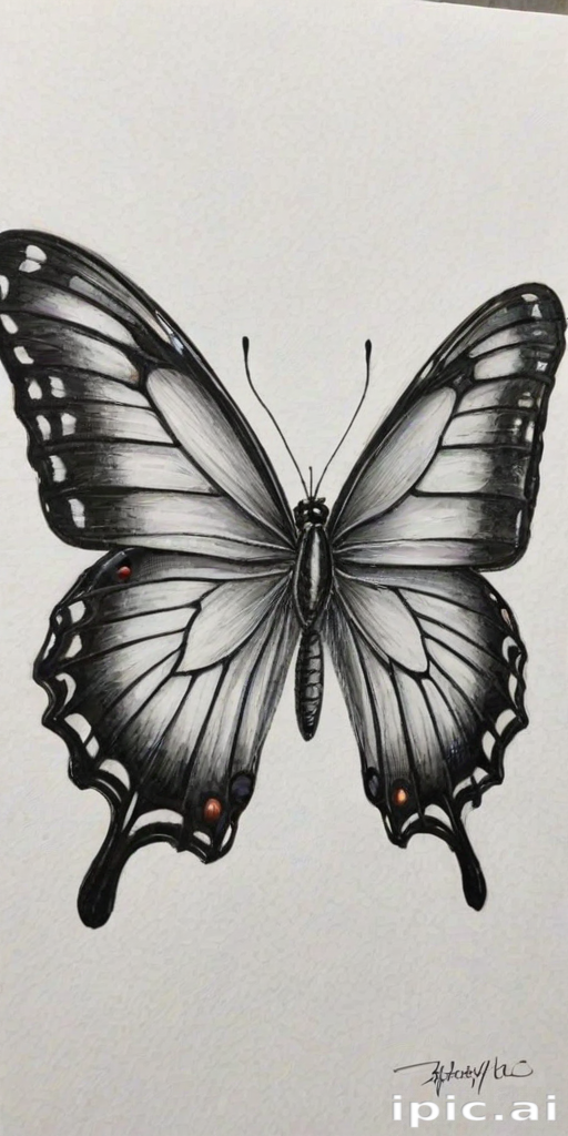 buttefly drawing
