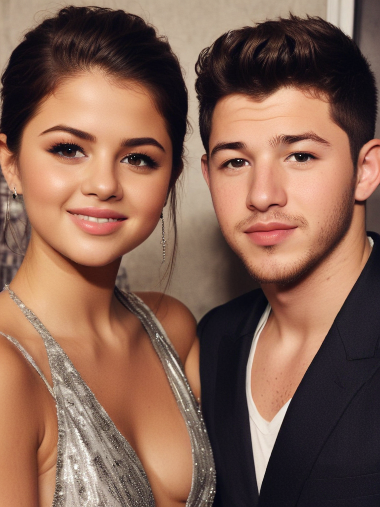 selena gomez with nick jonas