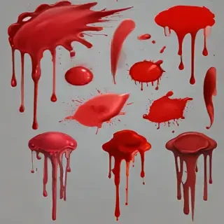 blood splatters png