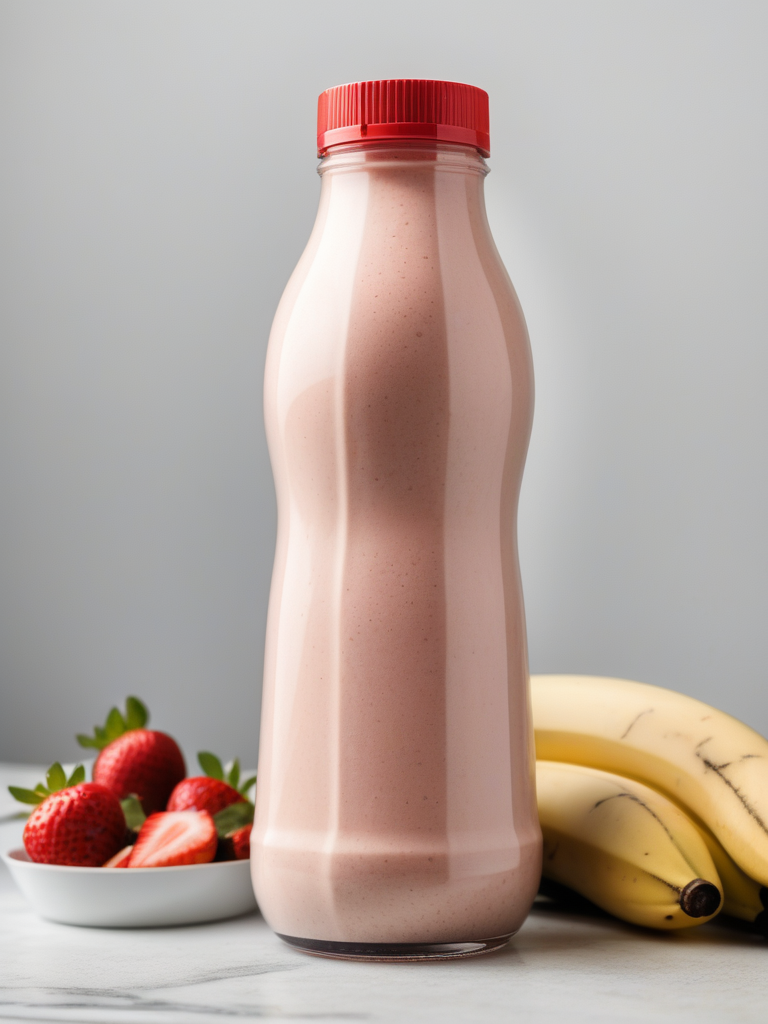 core power protein shake strawberry banana