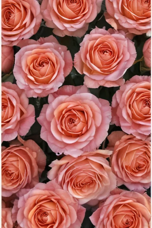 rose with background