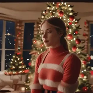 christmas pictures aesthetic