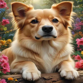 aesthetic dog wallpaper