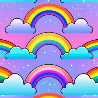 aesthetic rainbow backgrounds